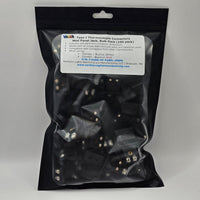 Thermocouple Connector, Type-J, Mini-Female, Flat Blade Sockets, Panel Mount
