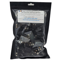 A 100 pack of J-Type mini panel jack connectors.  Perfect for building large temperature control panels, or use in OEM equipment requiring thermocouple connections.